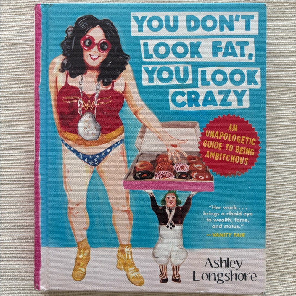 Ashley Longshore original book with signature!